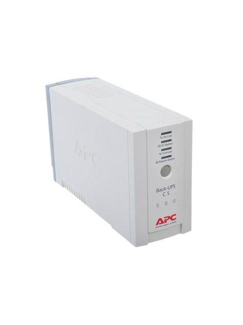 APC Back-UPS BK500EI (CS) (3+1 IEC13) 500VA (300 W) 230V Power-Saving OFFLINE szünetmentes tápegység, torony - USB inter