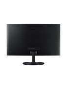 SAMSUNG Ívelt VA monitor 23,5" LC24F390FHUXEN, 1920x1080, 16:9, 250cd/m2, 4ms, HDMI/VGA