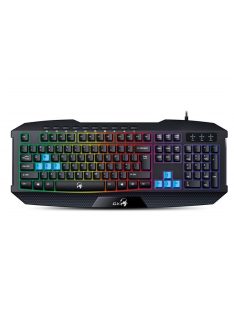   GENIUS Vezetékes Billentyűzet GX-SCORPION K215 Gaming USB HUN Fekete