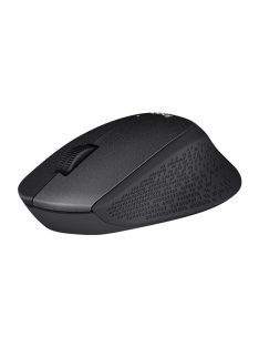   LOGITECH Egér - M330 Silent Plus Vezeték Nélküli Optikai, Fekete