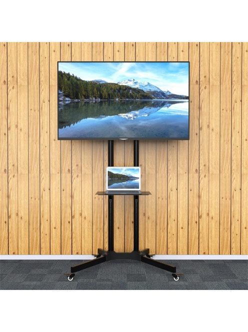 TECHLY ICA-TR6 gurulós padlóállvány 30-65" LED/LCD kijelzőhöz