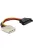 DELOCK Tápkábel SATA 15 pin plug > Molex 4 pin female 12cm
