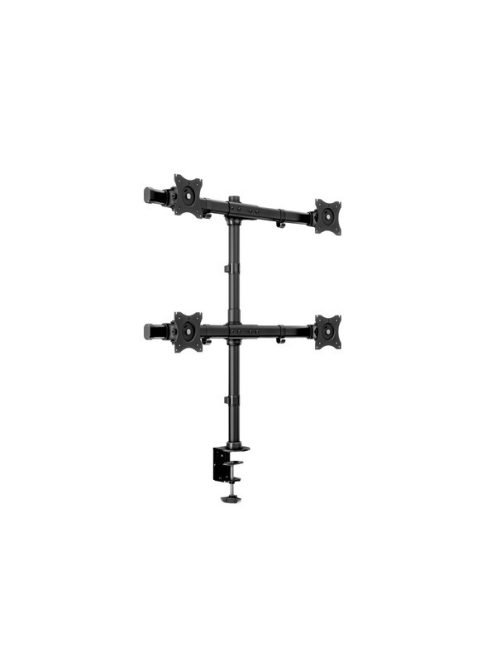 MULTIBRACKETS Asztali konzol (4 képernyős rögzítőkar), M Deskmount Basic Quad