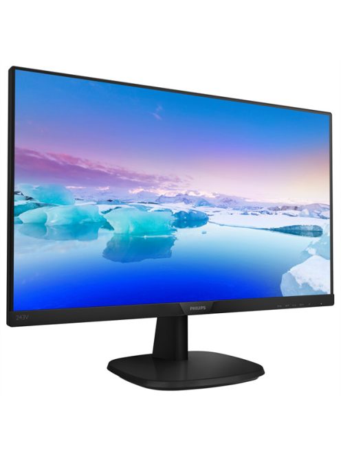 PHILIPS IPS monitor 23,8" 243V7QJABF, 1920x1080, 16:9, 250cd/m2, 4ms, VGA/HDMI/Displayport, hangszóró