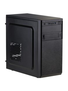 AKYGA Ház AK17BK Micro ATX Fekete, USB3.0