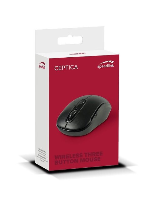 SPEEDLINK SL-630013-BKBK CEPTICA vezeték nélküli egér, fekete