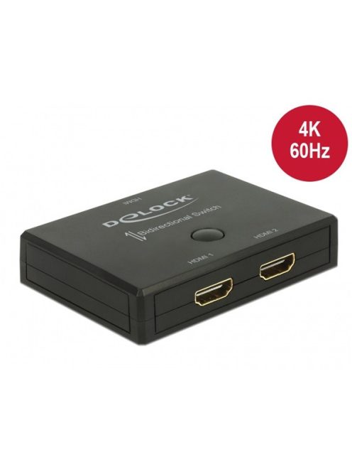 DELOCK Switch HDMI 2-1 kétirányú 4K 60Hz