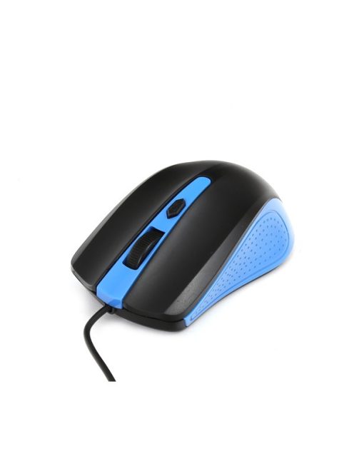 OMEGA vezetékes egér, OM-05BL, optikai, kék