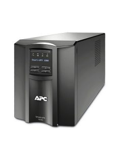   APC Smart-UPS SMT1000IC (8 IEC13) 1000VA (700 W) LCD 230V, LINE-INTERAKTÍV Smart Connect szünetmentes tápegység,torony