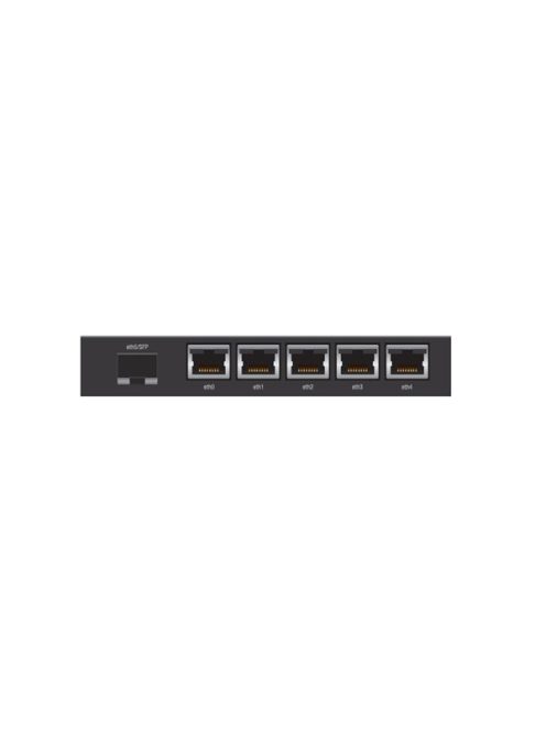 UBiQUiTi EdgeRouter 5x1000Mbps (passive POE) + 1x1000Mbps SFP, Asztali - ER-X-SFP