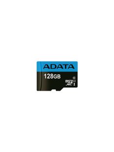   ADATA Memóriakártya MicroSDXC 128GB + Adapter UHS-I CL10 (100/25)