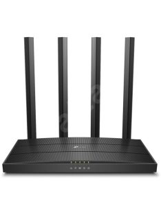   TP-LINK Wireless Router Dual Band AC1200 1xWAN(1000Mbps) + 4xLAN(1000Mbps), Archer C6