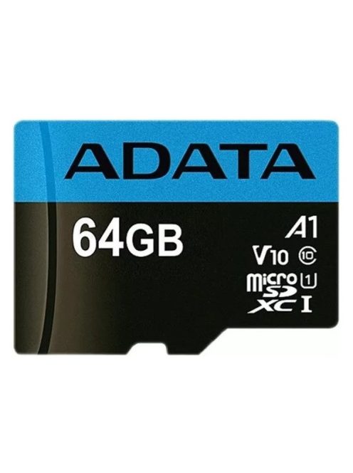 ADATA Memóriakártya MicroSDXC 64GB + Adapter UHS-I V30S (100/85)