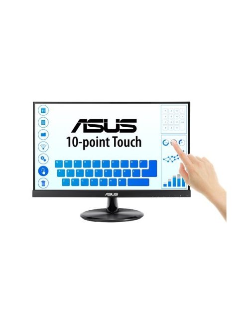 ASUS VT229H LED Monitor 21,5" IPS, 1920x1080, HDMI/D-Sub, hangszóró, USB2.0, touch
