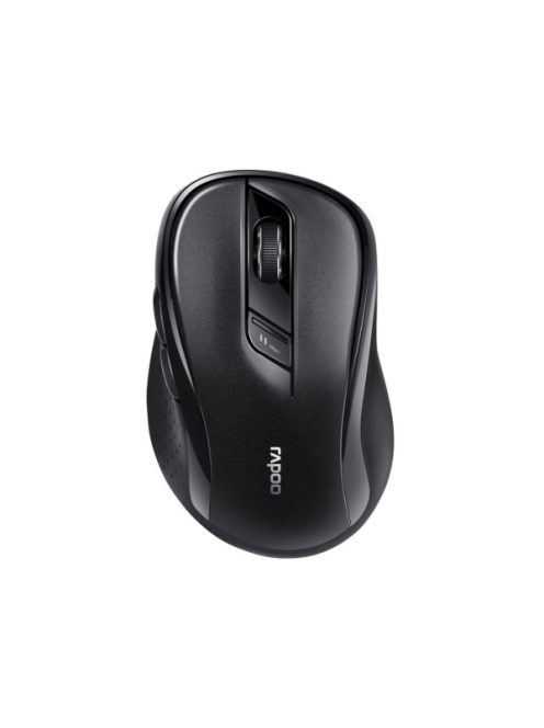 RAPOO 184535, MULTIMODE "M500" BLUETOOTH + 2,4GHZ OPTIKAI EGÉR, FEKETE