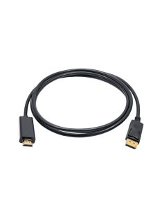 AKYGA kábel Display Port - HDMI monitor kábel, 1.8m