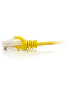   LEGRAND patch kábel RJ45-RJ45 Cat6A árnyékolt (S/FTP) LSZH (LSOH) 1 méter sárga d: 5,2mm AWG28 LCS3