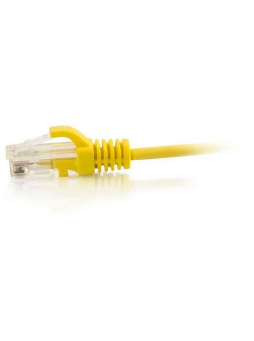 LEGRAND patch kábel RJ45-RJ45 Cat6A árnyékolt (S/FTP) LSZH (LSOH) 2 méter sárga d: 5,2mm AWG28 LCS3