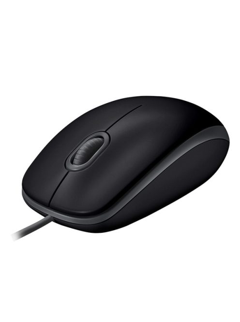 LOGITECH Egér - B110 Vezetékes Optikai Silent, Fekete