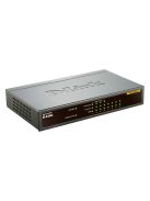 D-LINK Switch 8x100Mbps (4xPOE) Fémházas Asztali, DES-1008PA