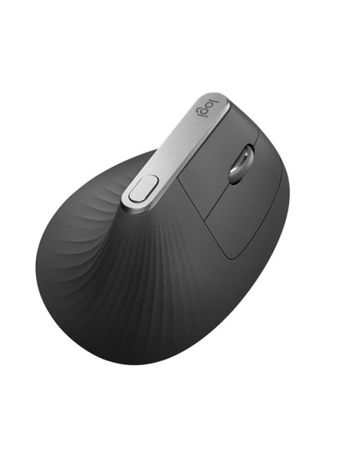 LOGITECH Egér - MX Vertical Ergonomic Bluetooth Optikai, Fekete