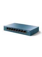 TP-LINK Switch 8x1000Mbps Fémházas, LS108G