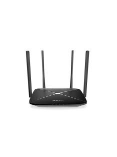   MERCUSYS Wireless Router Dual Band AC1200 1xWAN(1000Mbps) + 3xLAN(1000Mbps), AC12G