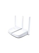 MERCUSYS Wireless Router N-es 300Mbps 1xWAN(100Mbps) + 3xLAN(100Mbps), MW305R