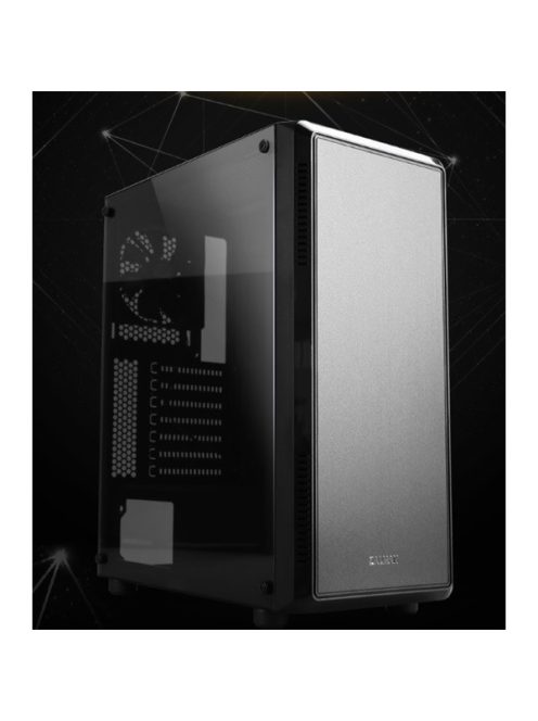 ZALMAN Ház Midi ATX S4 Tápegység nélkül, Fekete