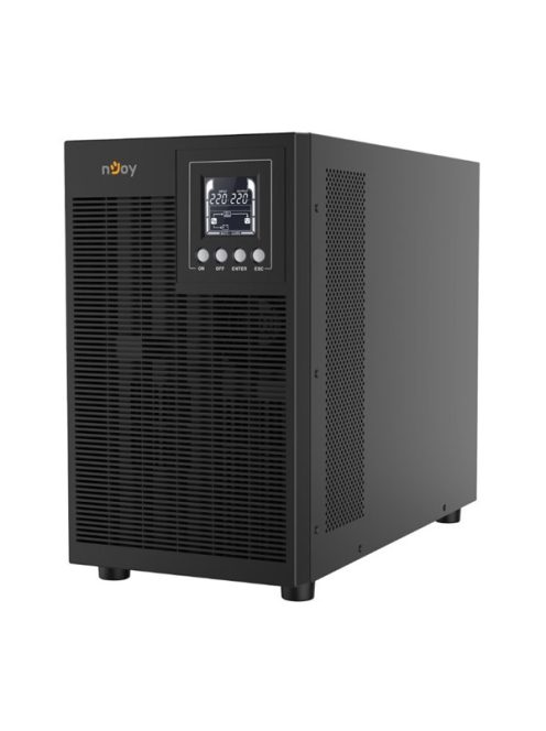 NJOY Szünetmentes ECHO PRO 3000, 3000VA, 2400W, Online, LCD display