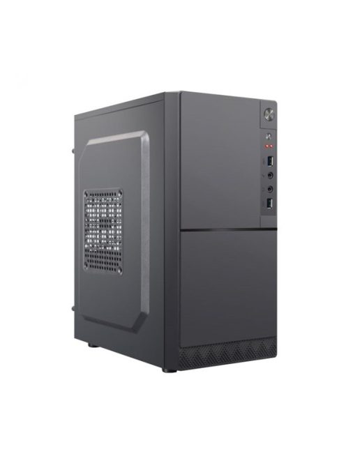 AKYGA Ház AK35BK Micro ATX Fekete, USB2.0