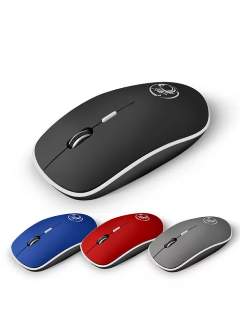 APEDRA Vezeték nélküli egér optikai, G-1600, 1600dpi, USB, Csendes kattintás, Kék