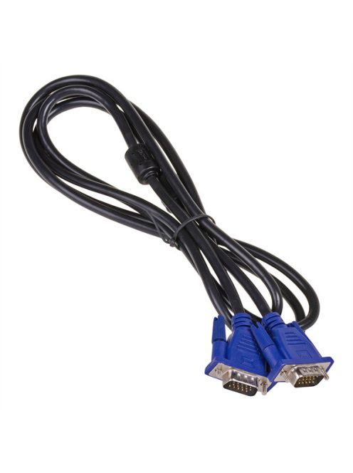 AKYGA kábel VGA monitor összekötő 5m, Male/Male, árnyékolt