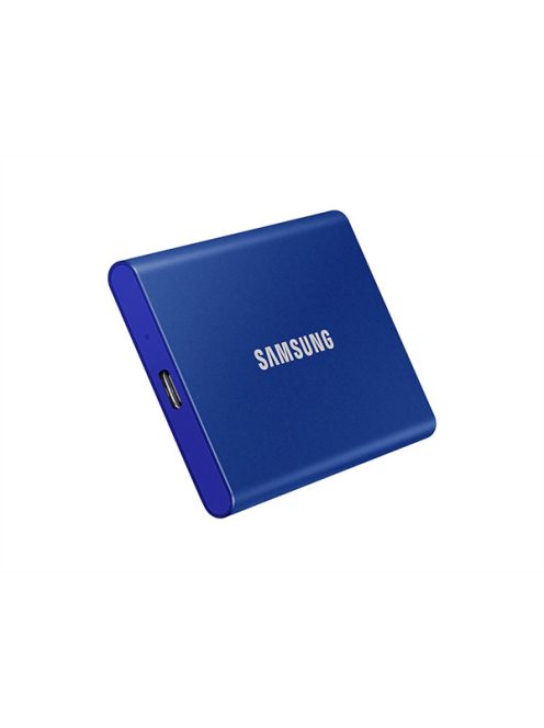 SAMSUNG Hordozható SSD T7 USB 3.2 1TB (Kék)