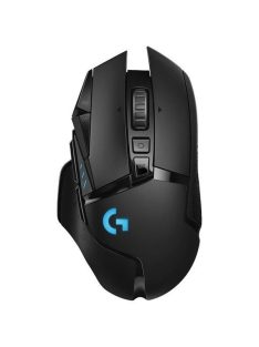   LOGITECH Egér - G502 Lightspeed RGB Vezeték Nélküli Gaming, Fekete