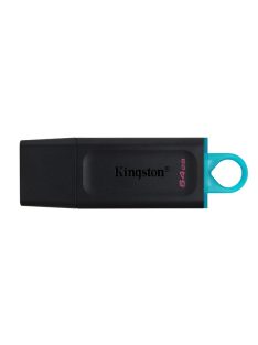   KINGSTON Pendrive 64GB, DT Exodia USB 3.2 Gen 1 (fekete-kékeszöld)