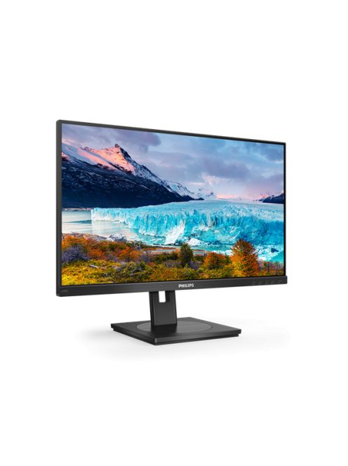 PHILIPS IPS monitor 23.8" 242S1AE, 1920x1080, 16:9, 250cd/m2, 4ms, VGA/DVI/HDMI/DisplayPort, Pivot, hangszóró