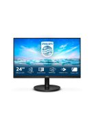 PHILIPS monitor 23.8" 242V8LA, 1920x1080, 16:9, 250cd/m2, 4ms, VGA/HDMI/DisplayPort, hangszóró
