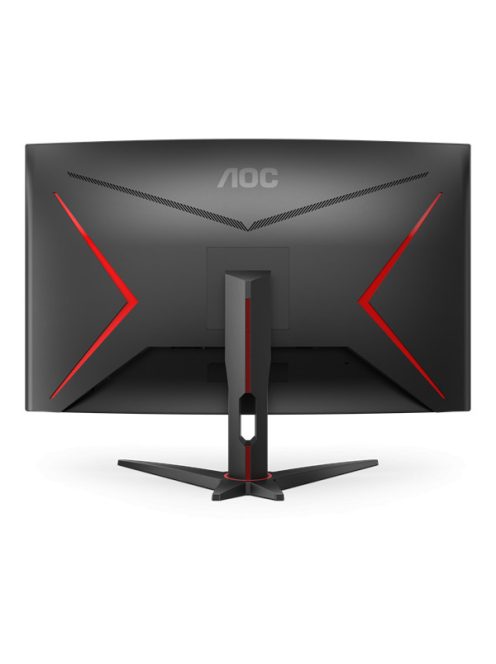 AOC Ívelt Gaming 165Hz VA monitor 31.5" CQ32G2SE/BK, 2560x1440, 16:9, 250cd/m2, 1ms, 2xHDMI/DisplayPort, hangszóró