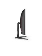 AOC Ívelt Gaming 165Hz VA monitor 31.5" CQ32G2SE/BK, 2560x1440, 16:9, 250cd/m2, 1ms, 2xHDMI/DisplayPort, hangszóró