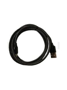   BLACKBIRD Type-C USB Adatkábel 2m, Fekete 2A (Extra erős anyagból)