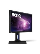 BENQ IPS tervezői monitor 23,8" BL2420PT 2560x1440, 300 cd/m2, 5ms, VGA, DVI, HDMI, DisplayPort, hangszóró