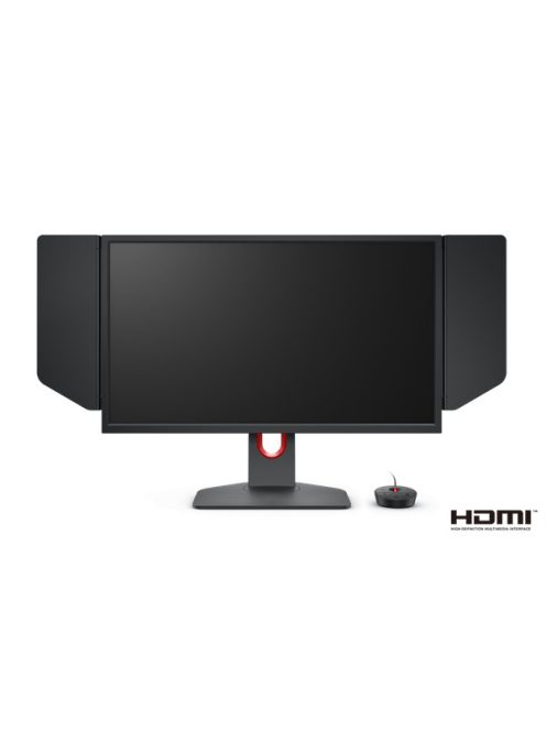 BENQ Zowie gaming monitor 24,5" XL2546K 240 Hz, 1920x1080, 320 cd/m2,HDMIx3, DisplayPort, USB, áll. mag.