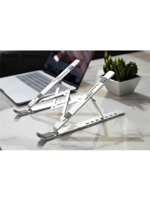 BLACKBIRD Notebook Állvány, Állítható Aluminium, Szürke