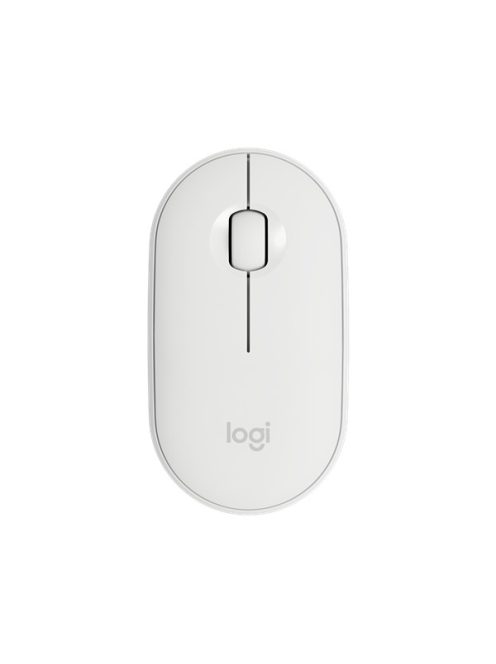 LOGITECH Egér - Pebble M350 Vezeték Nélküli, Piszkosfehér