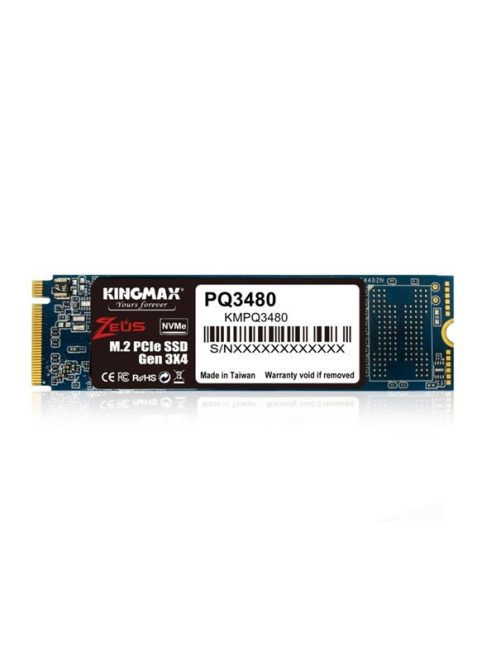 KINGMAX SSD M.2 128GB Solid State Disk, PQ3480, NVMe x4