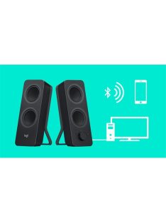 LOGITECH Hangszóró 2.0 - Z207 10W Bluetooth, Fekete