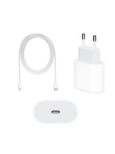   BLACKBIRD Hálózati Adapter 20W USB-C Kivitel + Lightning/Type-C Adatkábel (Dobozos verzió)