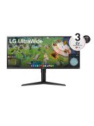 LG IPS monitor 34" 34WP65G, 2560x1080, 21:9, 5ms, 400cd/m2, HDMI/DisplayPort/USB-C