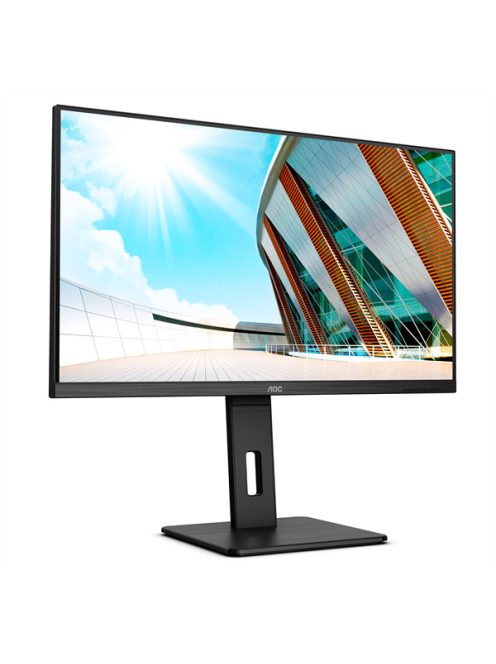 AOC VA monitor 31.5" U32P2, 3840x2160, 16:9, 350cd/m2, 4ms, 2xHDMI/DisplayPort/4xUSB, Pivot, hangszóró